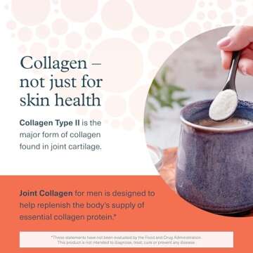 Youtheory Joint Collagen Advanced - Collagen Supplement - Joint Support & Health - Collagen for Bones and Joints for Women & Men - with Boswellia Extract, Turmeric & Quercetin - 120 Tablets