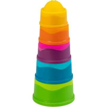 Fat Brain Toys Dimpl Stack - Fun Gifts for Ages 1-10