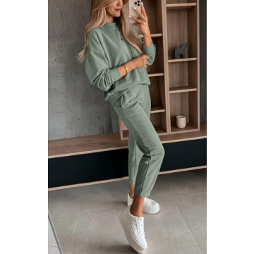 Fall Women's 2 Piece Tracksuit Comfortable Jogger Set