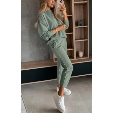 Fall Women's 2 Piece Tracksuit Comfortable Jogger Set