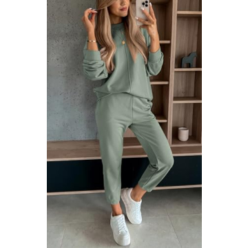 Fall Women's 2 Piece Tracksuit Comfortable Jogger Set