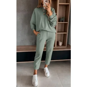 Fall Women's 2 Piece Tracksuit Comfortable Jogger Set