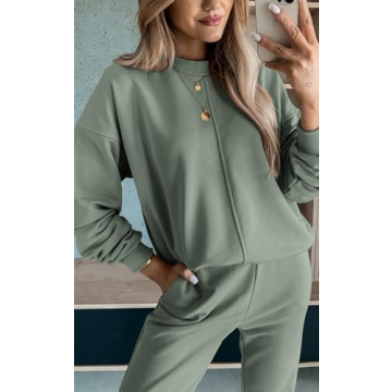 Fall Women's 2 Piece Tracksuit Comfortable Jogger Set