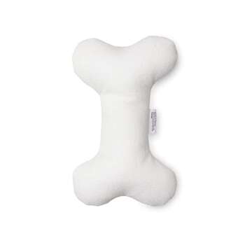 Pata Pal Eco-Friendly Durable Squeaky Dog & Puppy Pet Chew Toy for, Training, Teething and Exercise (T-Bone)