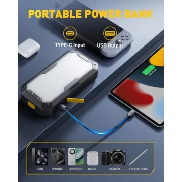 AUXITO 2500A Jump Starter & Camping Light