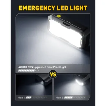 AUXITO 2500A Jump Starter & Camping Light