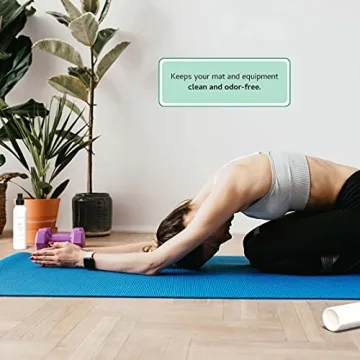 Eco-Friendly Yoga Mat Cleaner with Essential Oils 8oz