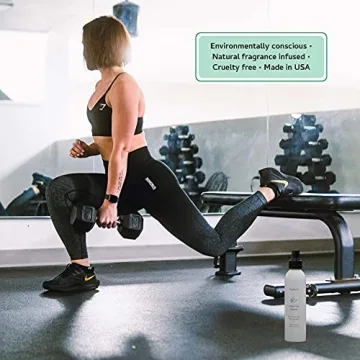 Eco-Friendly Yoga Mat Cleaner with Essential Oils 8oz