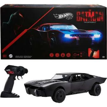 Hot Wheels Batman Batmobile RC Car Toy 1:10 Scale