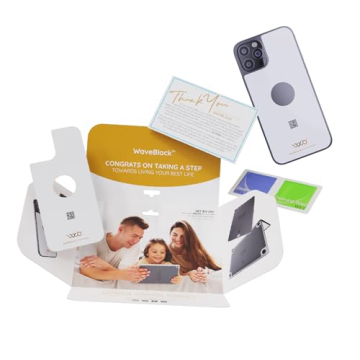 WAVEBLOCK EMF Blocker for Cell Phone - Made for iPhone 11 - The Only Patented Real Scientifically Ba...