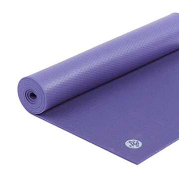 Manduka PROlite Yoga Mat - Teacher Recommended, Non-Slip Textured 4.7mm ultra-dense, Hot Yoga Workout, Studio at Home Pilates