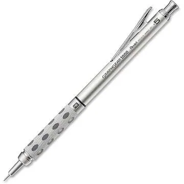 Pentel GraphGear 1000 Automatic Mechanical Drafting Pencil 0.5 mm - Includes Lead Refills & Eraser -...