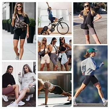 High Waisted Tummy Control Biker Shorts - 3 Pack