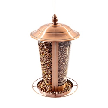 Sahara Sailor Mental Bird Feeders, Hanging Bird Feeder Squirrel Proof for Outside, Thistle Birdfeede...