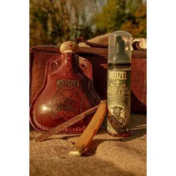 Reuzel Beard Foam for Beardruff Relief, 2.36 Oz