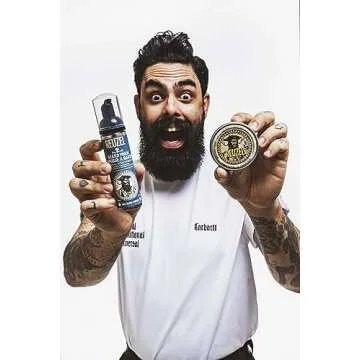 Reuzel Beard Foam for Beardruff Relief, 2.36 Oz