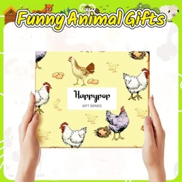 HappyPop Chicken Lover Socks for Women - Funny Farm Gifts