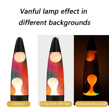 Vanful Rainbow Magma Motion Lamp for Home and Kids