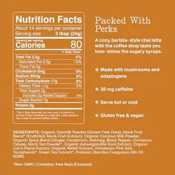 Clevr Blends Starter Kit Chai & Turmeric Instant Latte Mix