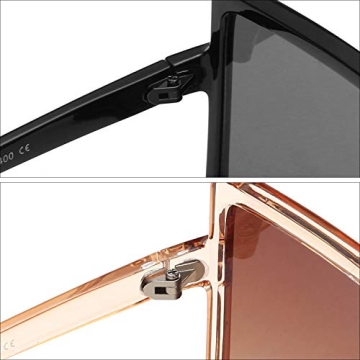 Stylish GRFISIA Square Oversized Sunglasses for Everyone