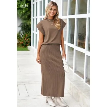 Chic Pink Queen Women 2 Piece Skirt Set for Every Occasion