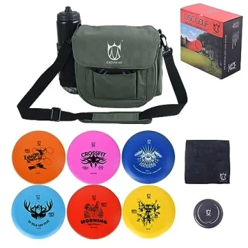 CROWN ME Disc Golf Set – Complete Starter Kit with Bag and Accessories