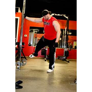 Ignite Fitness Neoprene Ankle Straps for Durable Comfort