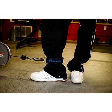 Ignite Fitness Neoprene Ankle Straps for Durable Comfort