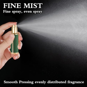 LYAPEONY 5ml Luxury Refillable Perfume Spray Bottle