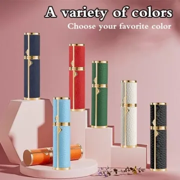 LYAPEONY 5ml Luxury Refillable Perfume Spray Bottle