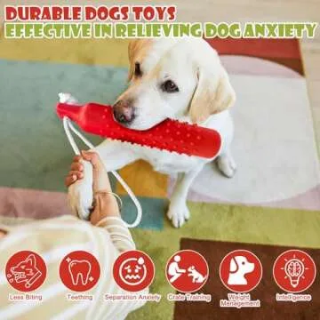 BINGPET Dog Float Bumper Toy for Large Dogs Retrieving