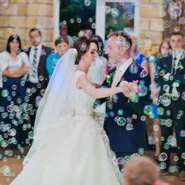 180 Pieces Bubble Wands for Weddings and Parties