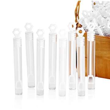 180 Pieces Bubble Wands for Weddings and Parties