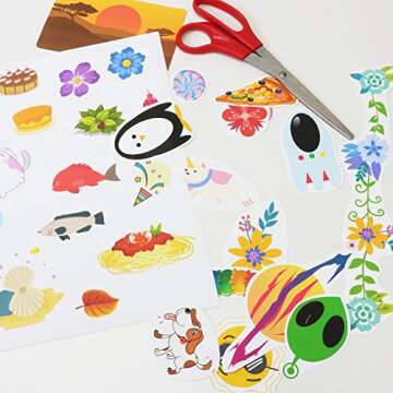 Milcoast Waterproof Matte Craft Papers for Stickers and Labels