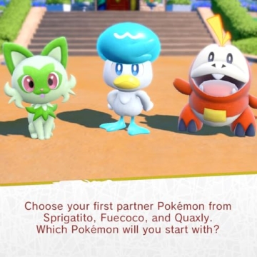 Nintendo Switch Pokemon Scarlet - Adventure Awaits Here!