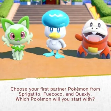 Nintendo Switch Pokemon Scarlet - Adventure Awaits Here!