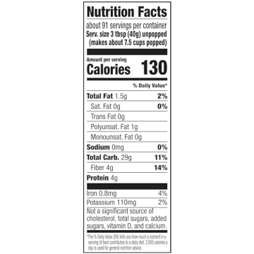 Orville Redenbacher's Gourmet Popping Corn 8 lb