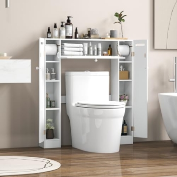 Giantex Over-The-Toilet Storage Cabinet for Elegant Organization