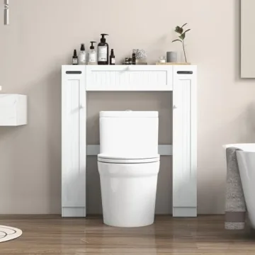 Giantex Over-The-Toilet Storage Cabinet for Elegant Organization