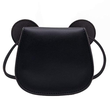 xperry Little Girls Toddlers Mini Crossbody Shoulder Bag Coin Purse with Cute Mouse Ear Bowknot