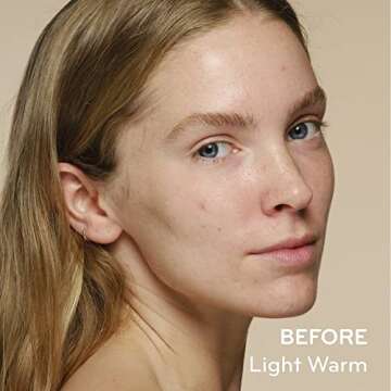 Purlisse Perfect Glow BB Cream with SPF 30 - Matte Meets Dewy Finish - Enriched with Goji & Hawthorn Berry to Help Improve Skin Texture & Radiance - Light Warm (1.4 oz)