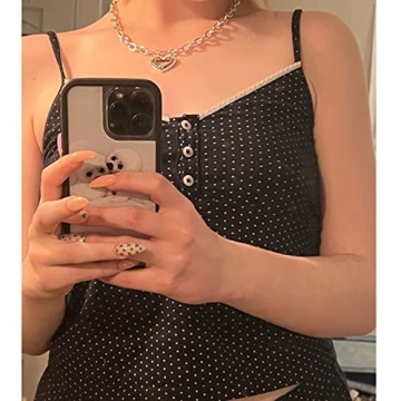 Mieeyali Women Y2K Floral Print Romper for Homewear