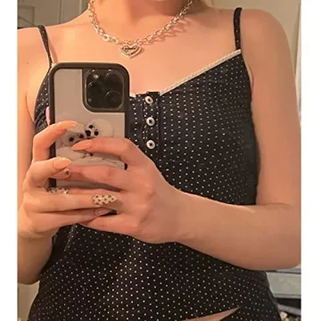 Mieeyali Women Y2K Floral Print Romper for Homewear