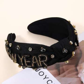 Happy New Year Headband for Stylish Celebrations