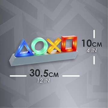 Paladone PlayStation Icons Light - 3 Light Modes