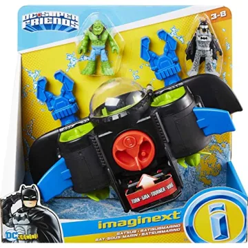 Fisher-Price Imaginext DC Batsub Set for Kids 3-8
