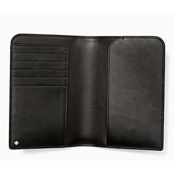 Stylish Kate Spade Passport Holder - Flock Party Design