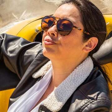 Stylish goodr Amelia Earhart Polarized Aviator Sunglasses