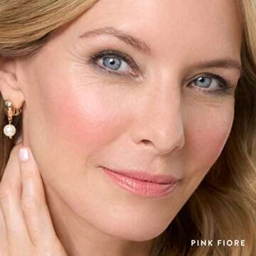 LAURA GELLER NEW YORK Italian Marble Blush Makeup Stick | Cream Finish Marbleized Blush for Cheeks, ...