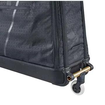 EVOC Bike Travel Bag Pro, Aqua Blue, Includes Bike Stand, Clip-On Wheel 2.0 and Frame Pad